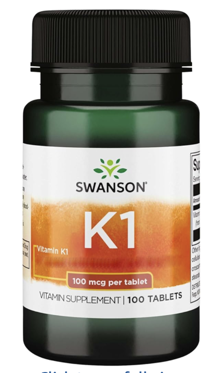 Swanson Vitamin K1